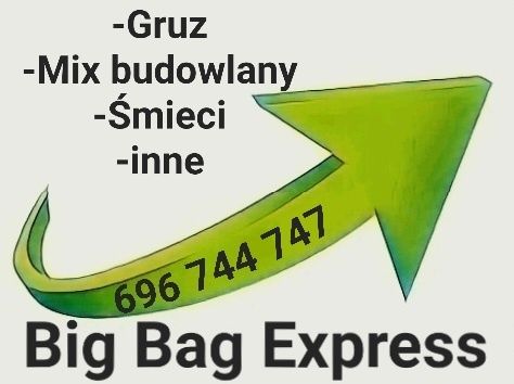 Wywóz gruzu śmieci Big bag Express