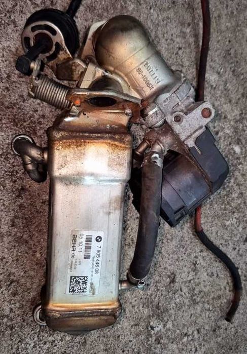 Permutador/radiador de gases de escape N57 bmw