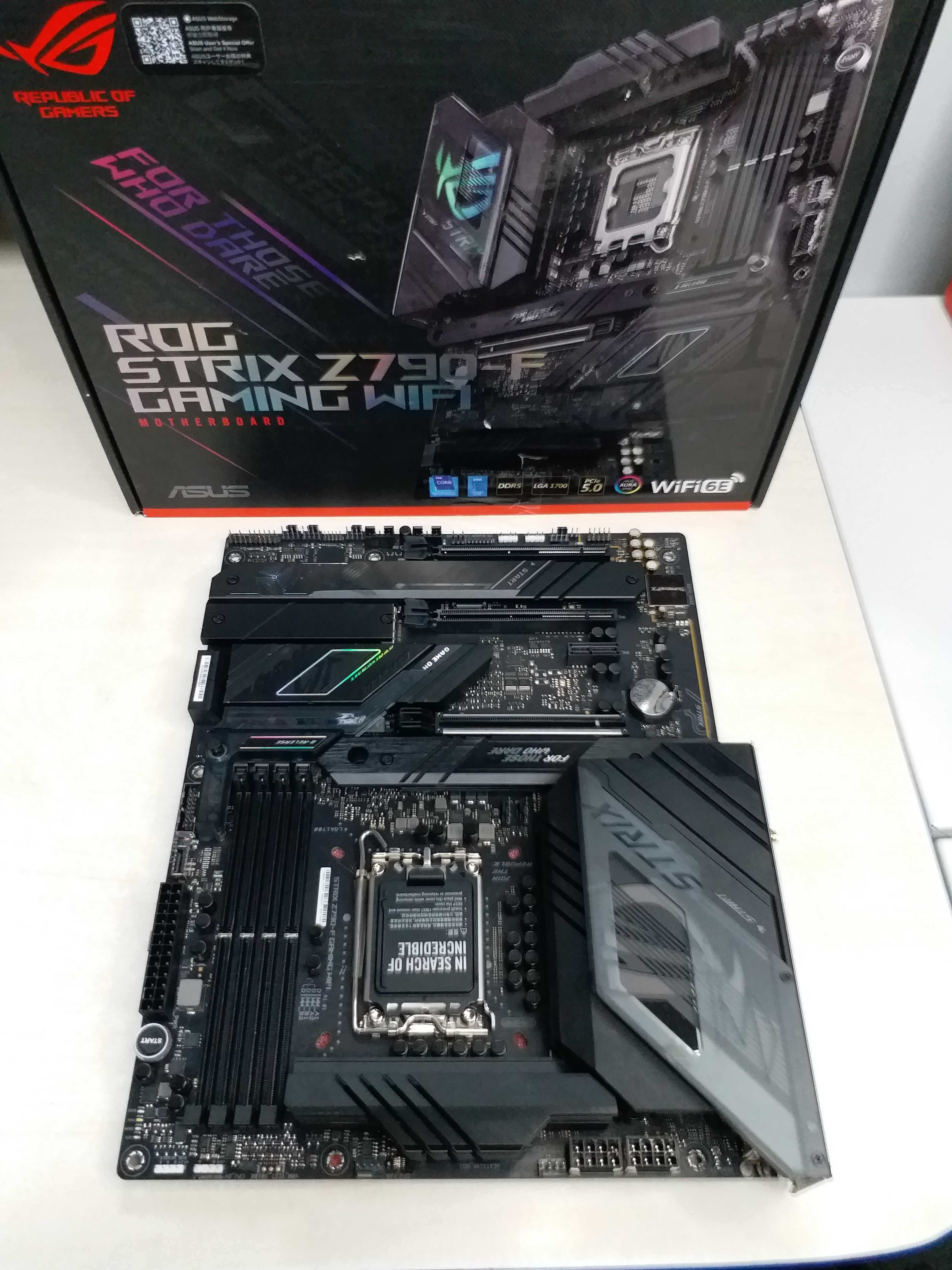 ASUS ROG Strix Z790-F Gaming WIFI  LGA1700,  DDR5