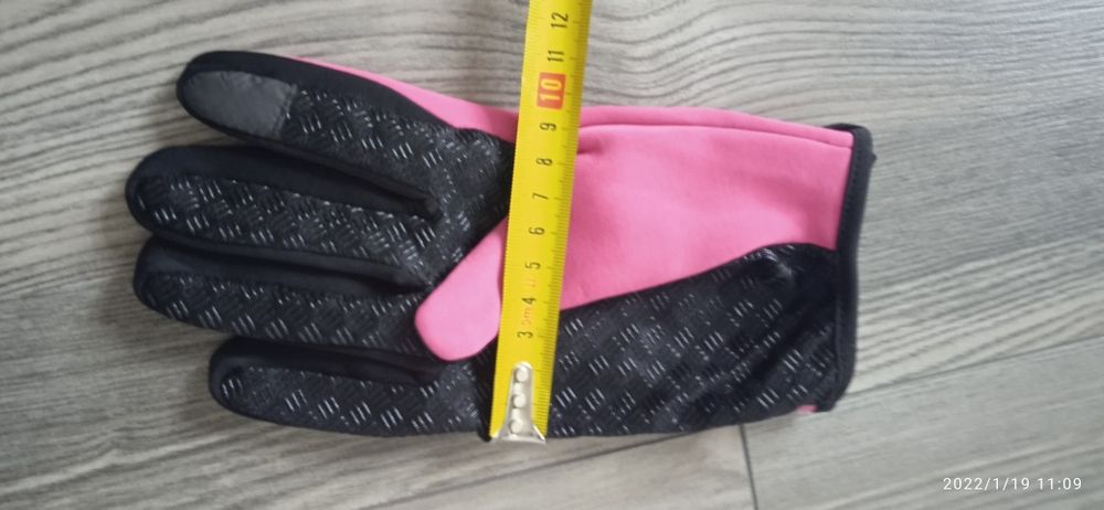 Перчатки спортивные женские прорезиненные для велосипеда