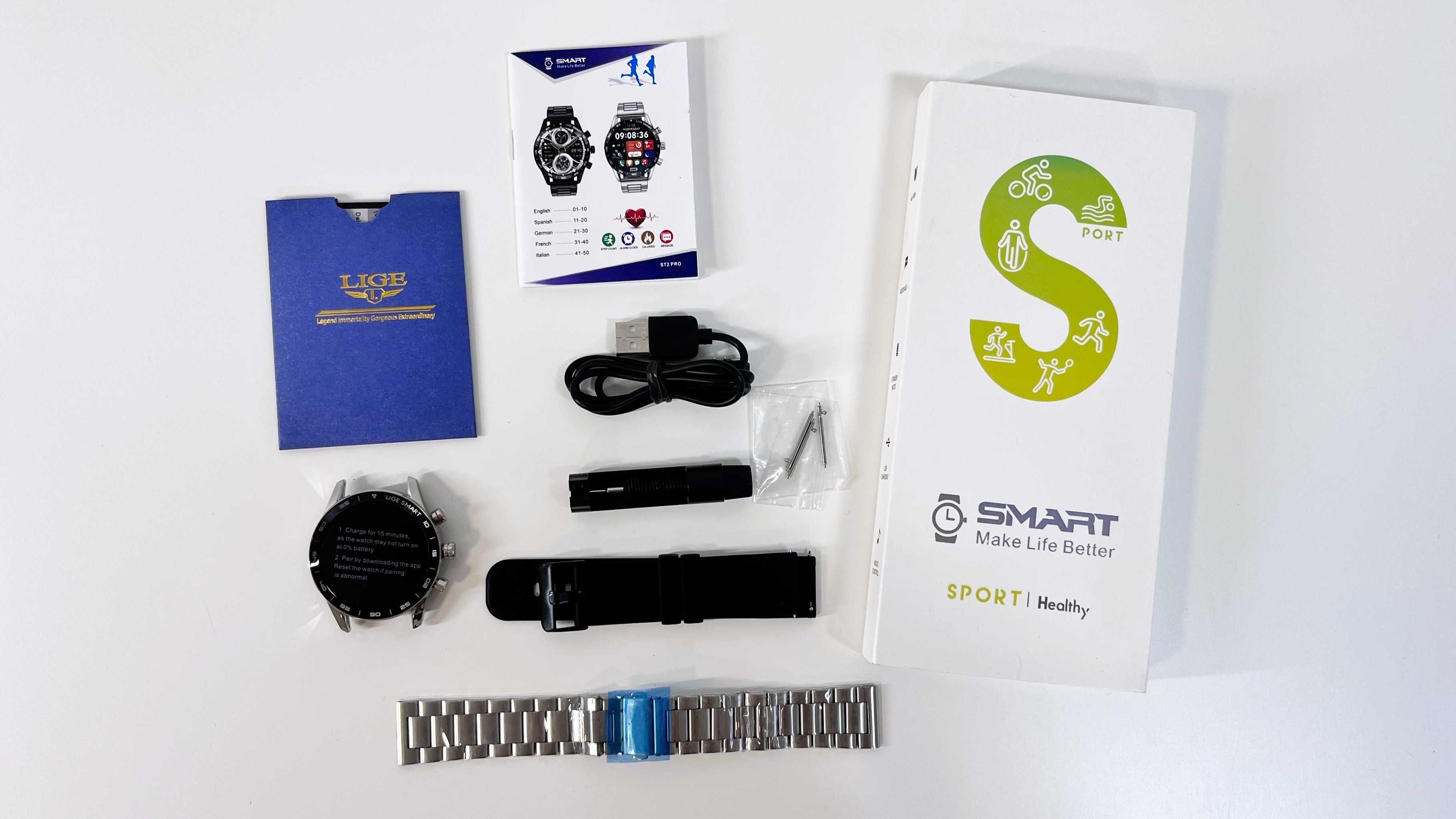 Zegarek smartwatch Lige Smart ST2 Pro