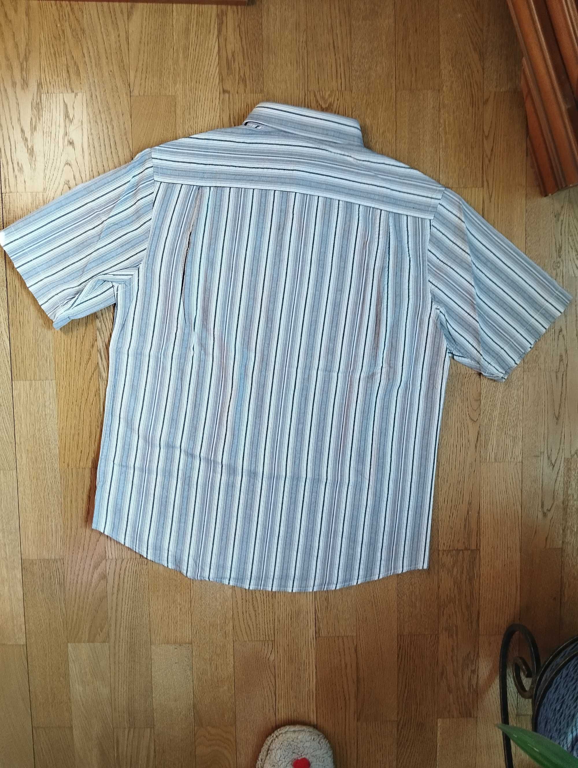 Koszula w paski REDWOOD rozmiar M szerokość 110 cm