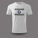 koszulka t-shirt nie ścigam marzeń bmw e46 e36 e60 prezent urodziny L
