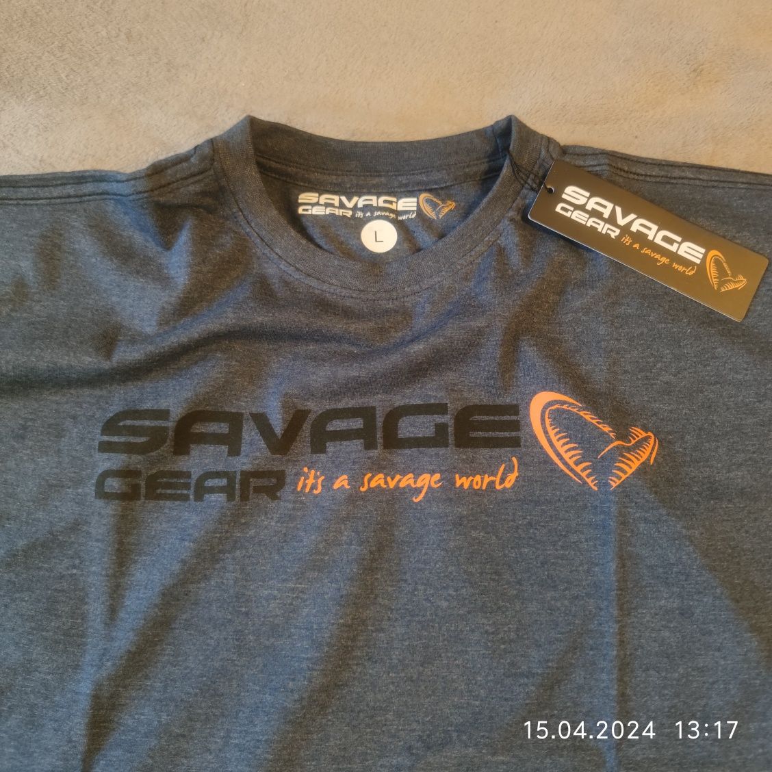 Футболка Savage Gear Signature Logo T- Shirt - L