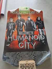 Kolekcjonerski plakat Tokio Hotel duży 92x71 Humanoid City!