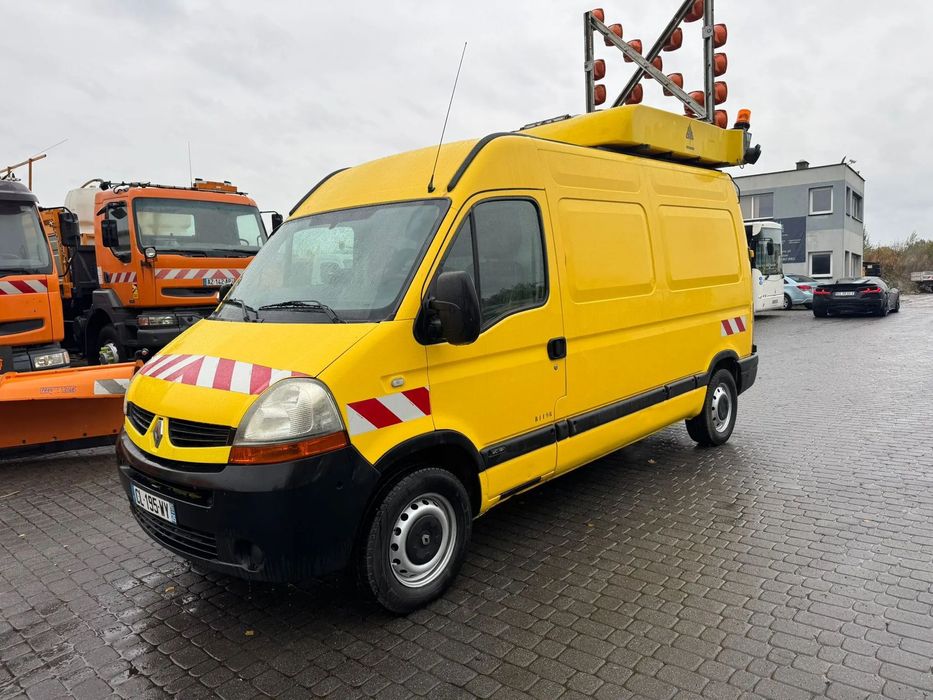 Renault Master 2008r. Koguty Tablica LED Trójkąt Ostrzegawczy Mobilny Serwis  Boxer Jumper Sprinter Ducato Movano Transit