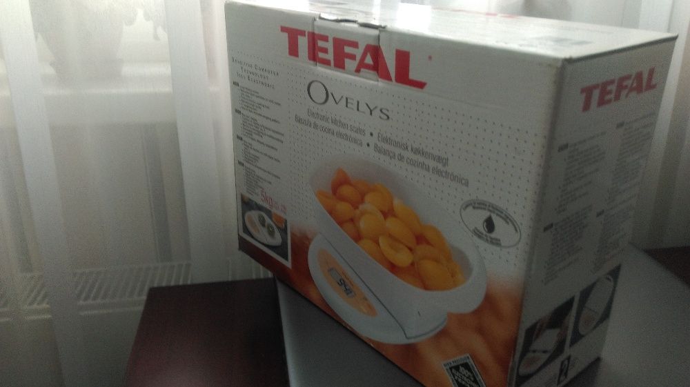 Весы кухонные Tefal Ovelys электронные 5кг.