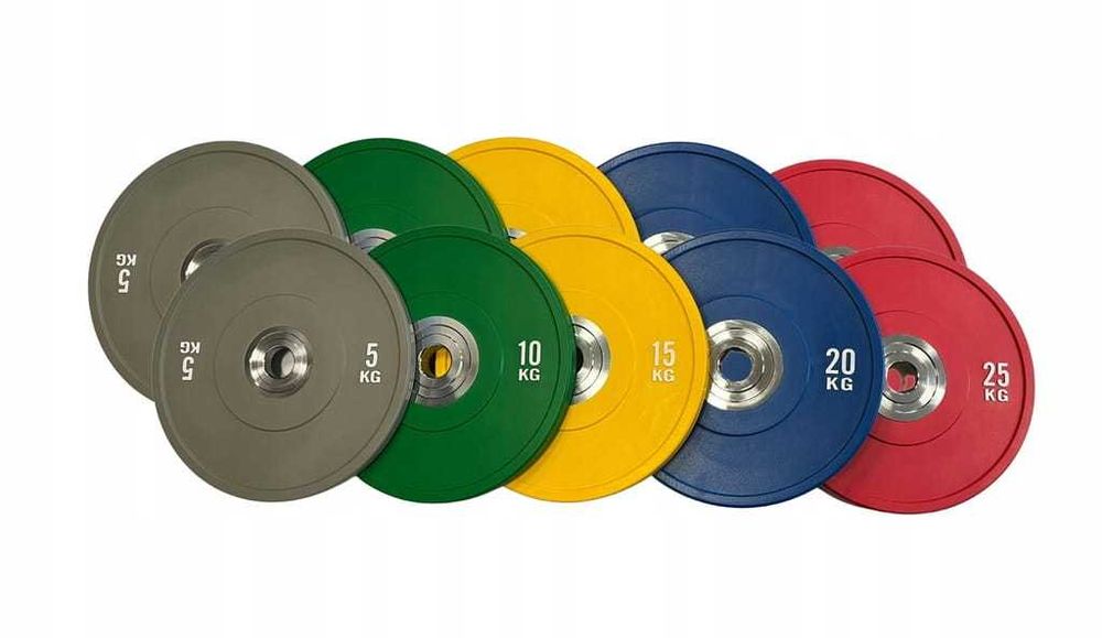 Obciążenie olimpijskie 150 kg 10 szt obciążenie na siłownie talerze