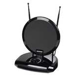 Tomson - antena pokojowa DVB-T/-T2 aktywna, czarna -