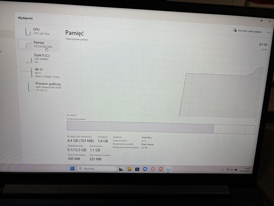 Laptop lenovo ideapad slim 3