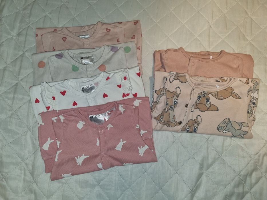 Ubranka niemowlęce r.56.