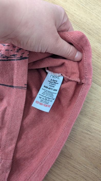 Zestaw Koszulki z długim rękawem NEXT dziewczynka 98