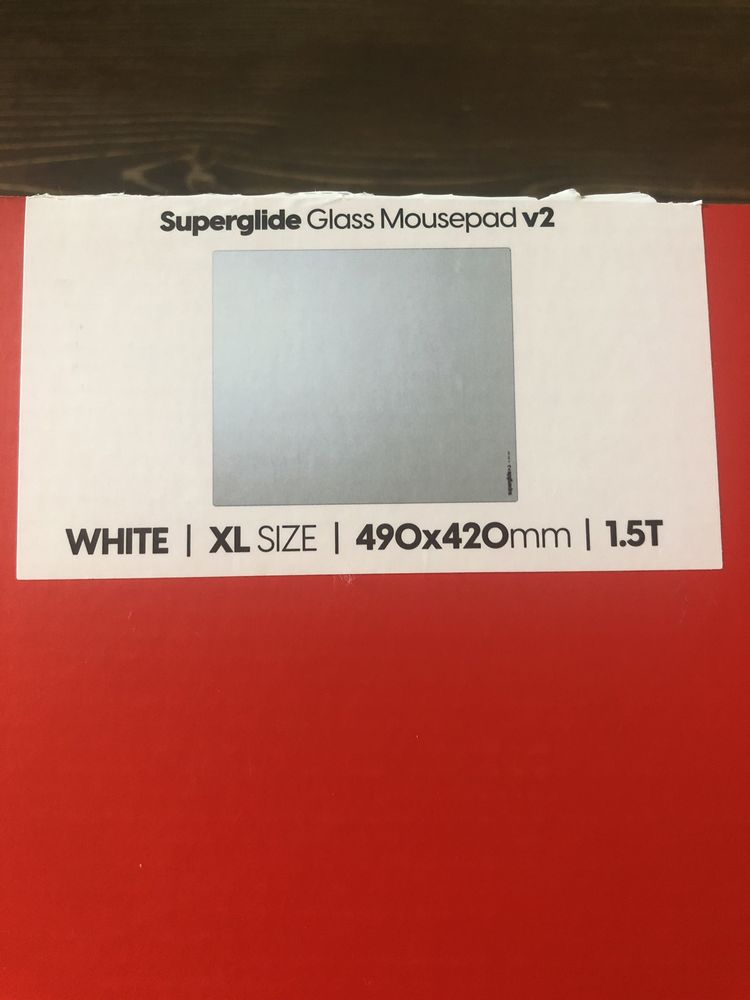 Podkladka Pulsar Superglide glass mousepad v2 XL