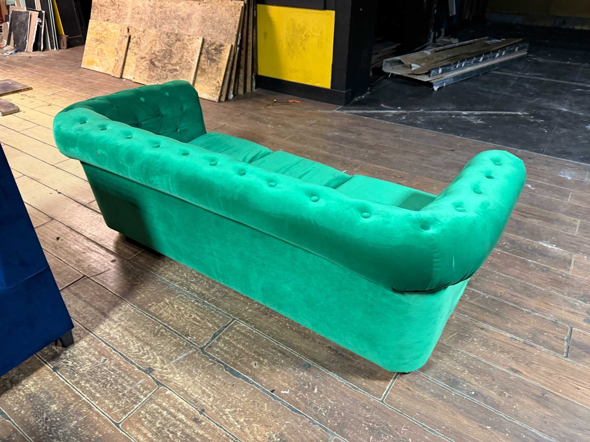 Sofa kanapa Chesterfield - bez funkcji spania - 3 sztuki mam