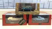 Fiat 2300 S Cabrio/Fiat 750 Abarth coupe-1956/Autobianchi Y-1985 1/43