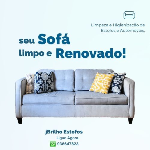 Limpeza e Higienização Profissional de Sofás, Colchão, Cadeiras, Poltr