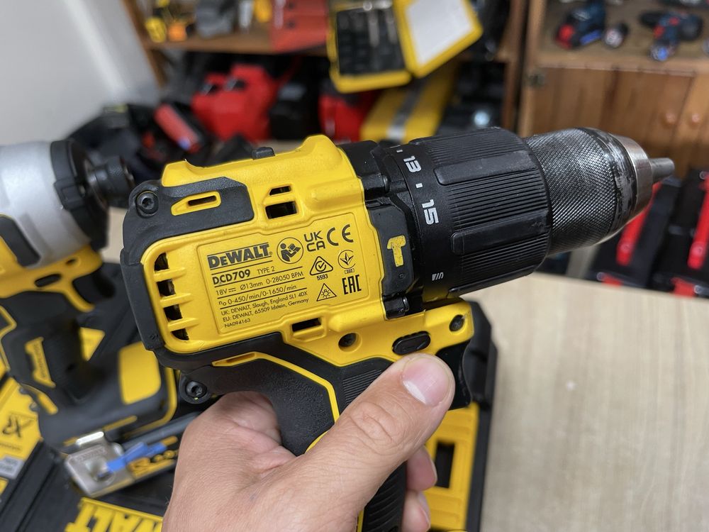 Dewalt DCD709 + DCF809 / набір безщіткових шуруповертів Девольт