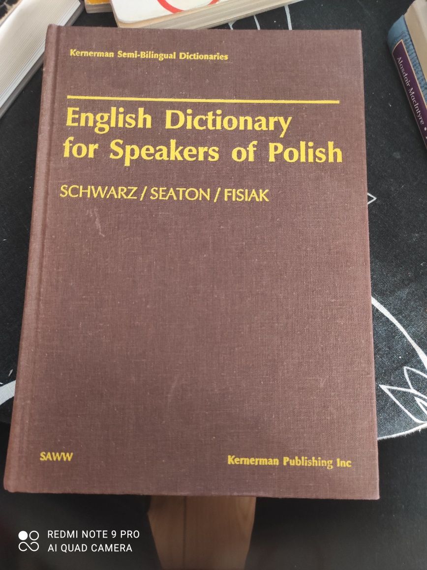 Englisch Dictionary for speakers od Polisch