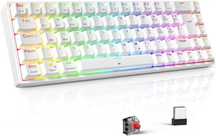 Klawiatura gamingowa mechaniczna bezprzewodowa tecurs kb510 qwertz