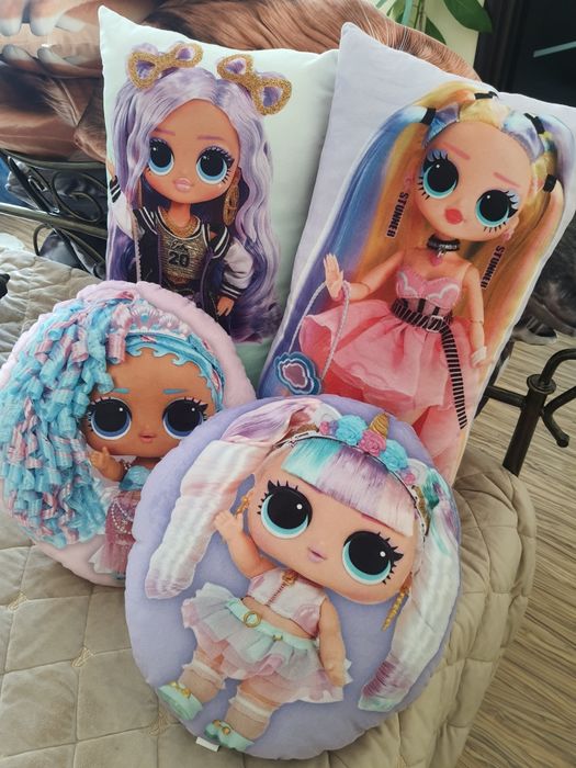 Подушки игрушки лол lol omg