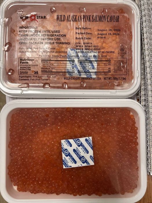 Икра красная рыба