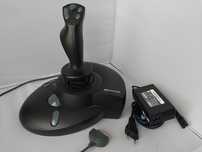 Microsoft SideWinder Force Feedback Pro joystick retro + zasilacz