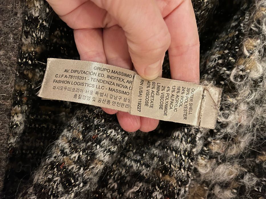 Massimo Dutti płaszczyk , kardigan S/M