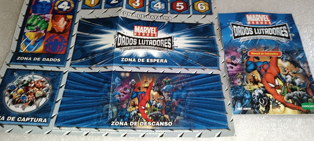 Antigo jogo Marvel Jogo de tabuleiro