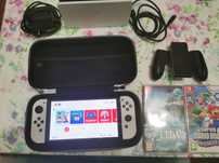 Nintendo switch oled v2 branca