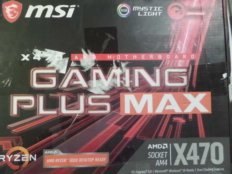 Płyta główna ATX MSI X470 Gaming Plus Max s. AM4