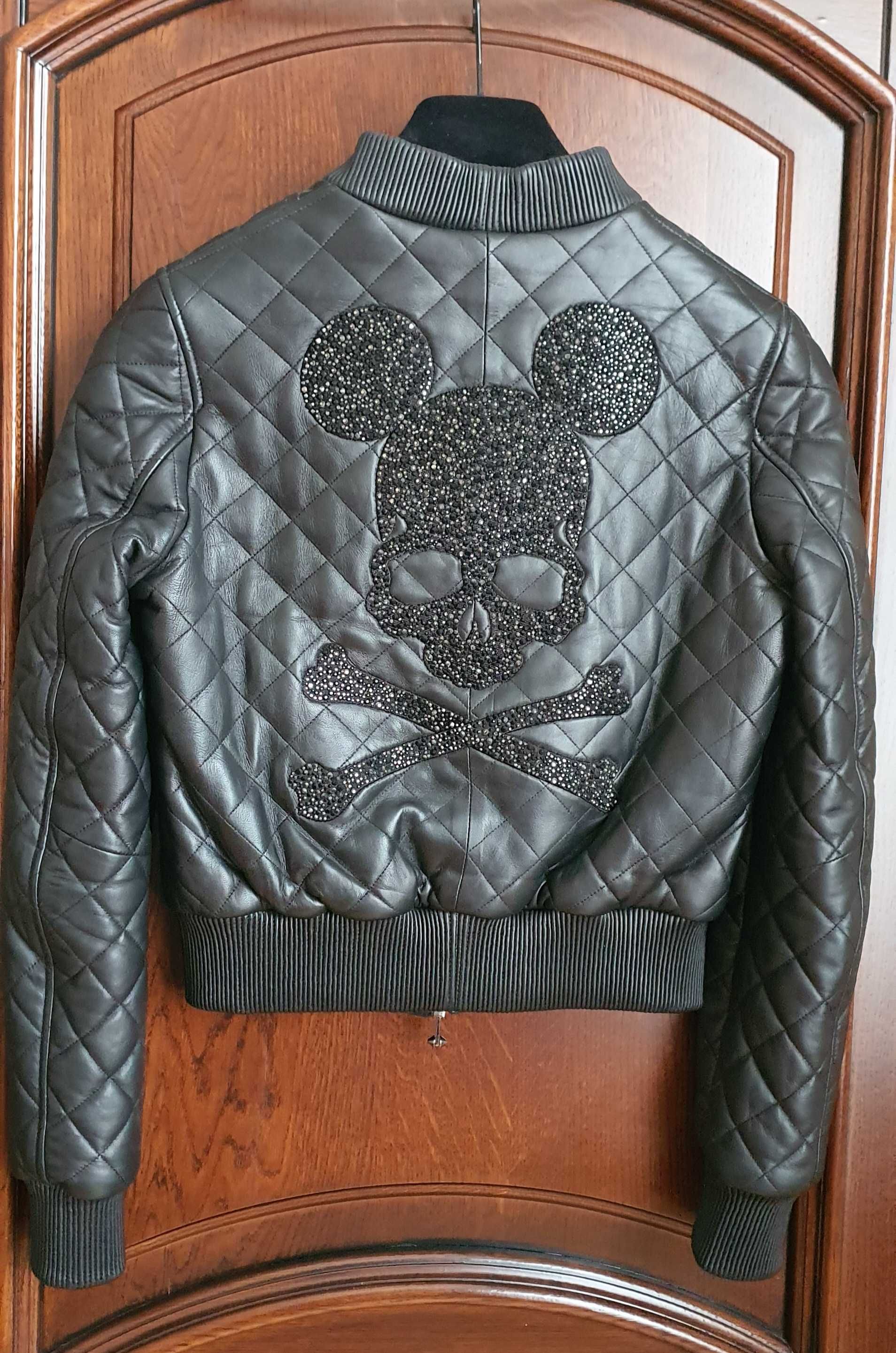 Куртка шкіряна Philipp Plein оригінал