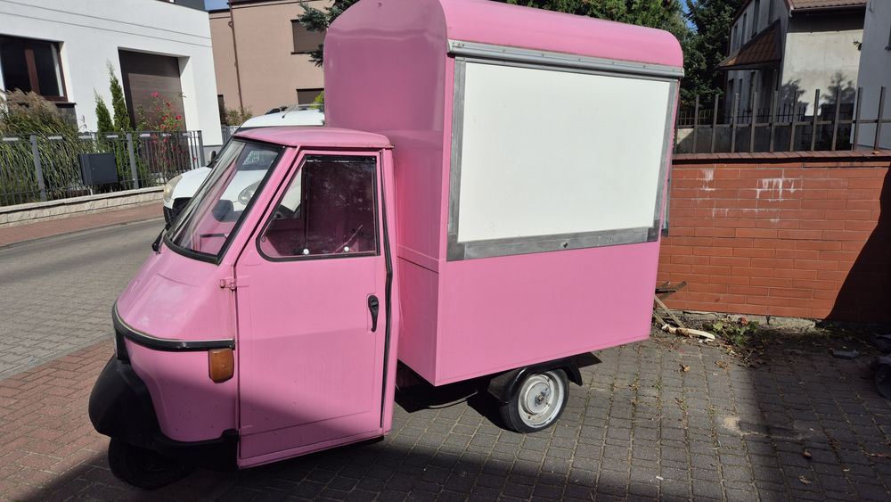 Piaggio Ape 50 || Lodziarnia || Pomysł na Biznes ||