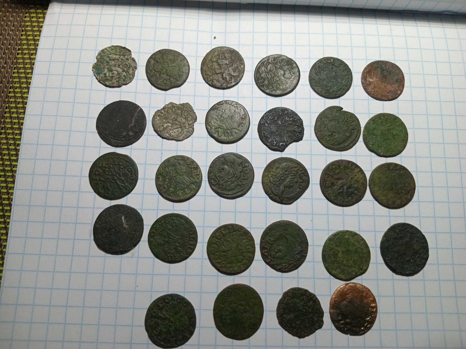 Монети Речі Посполитої Боратинки (соліди, шеляги)