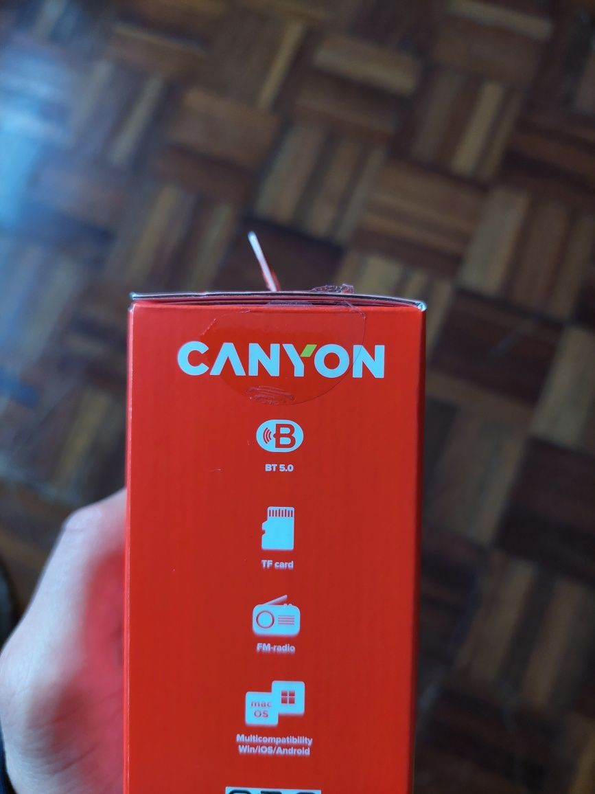 Coluna Portátil Estéreo Canyon BSP-4 | azul