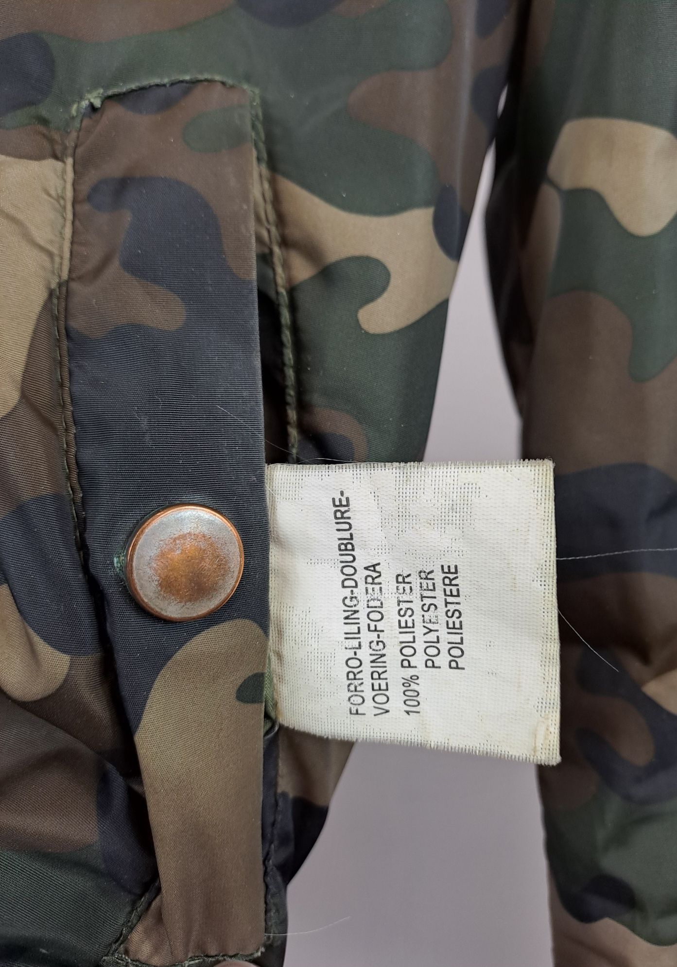 Damska kurtka bomberka dwustronna bomber jacket moro r.S na wiosnę