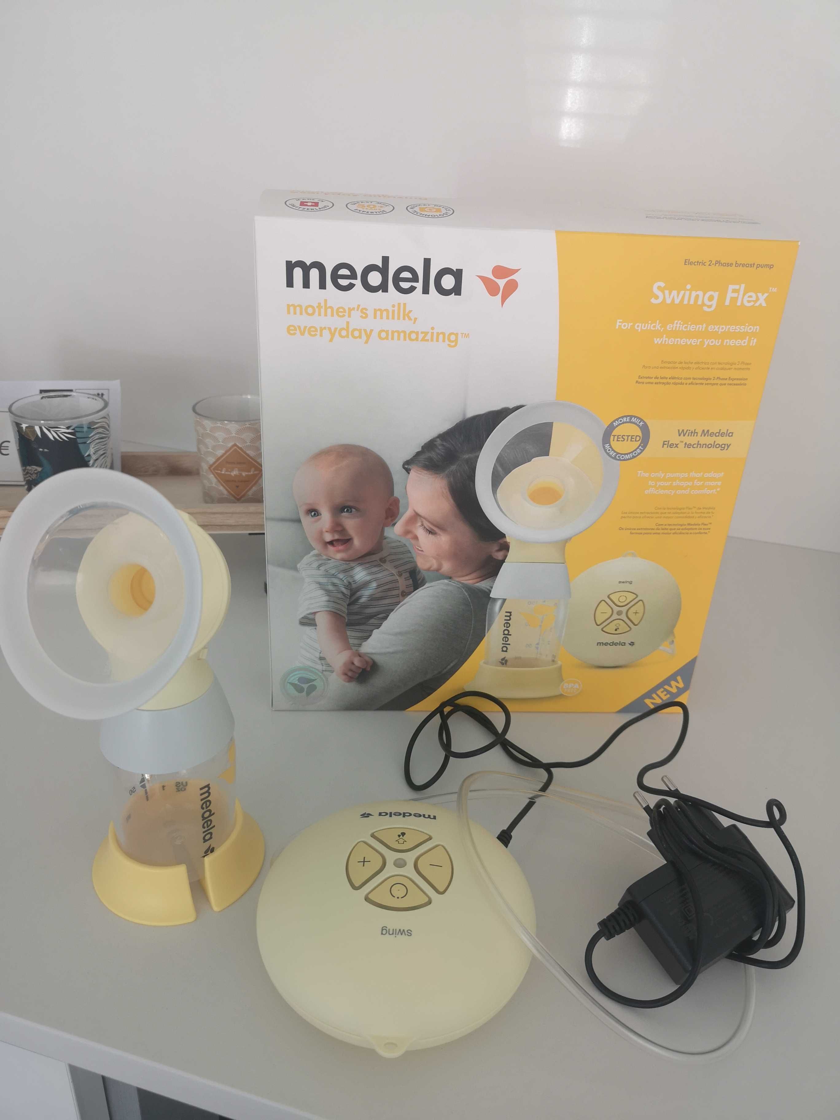 Medela extrator de leite elétrico  swing flex