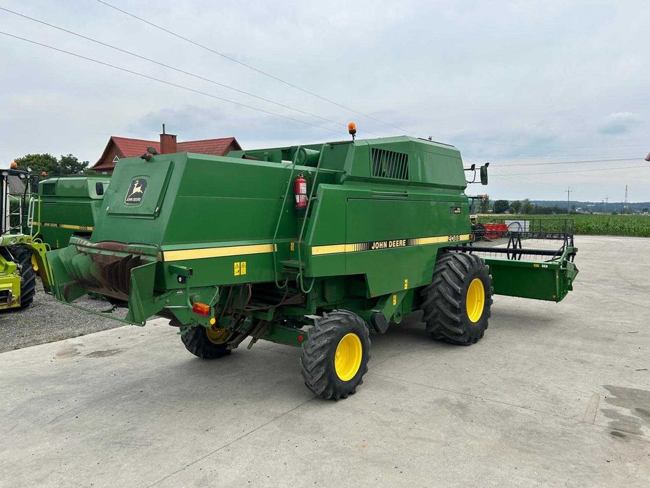 John Deere 2066 kombajn zbożowy poziomowanie, klima, gotowy na żniwa
