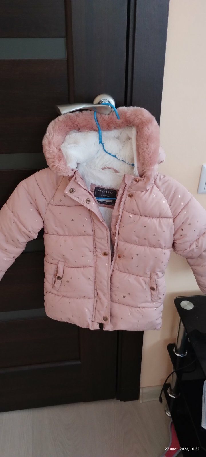 Зимова куртка 2-3 рлки дівчинка Primark
