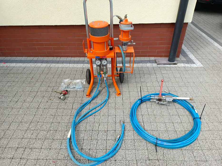 Pompa iniekcyjna 2k do iniekcji żeli i pian 1:1 max 200 bar