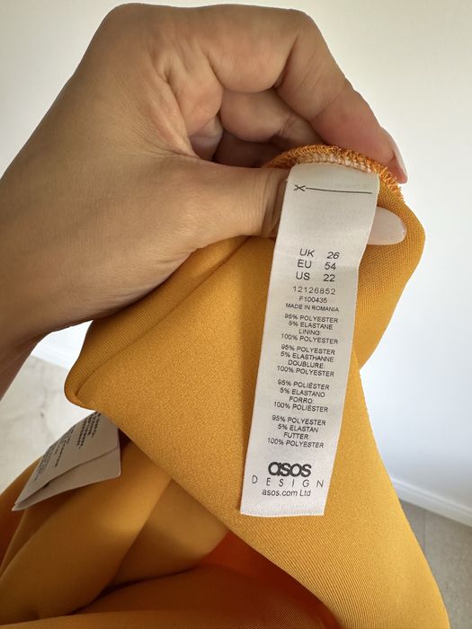 Nowa sukienka ASOS rozmiar 54 wesele ślub impreza