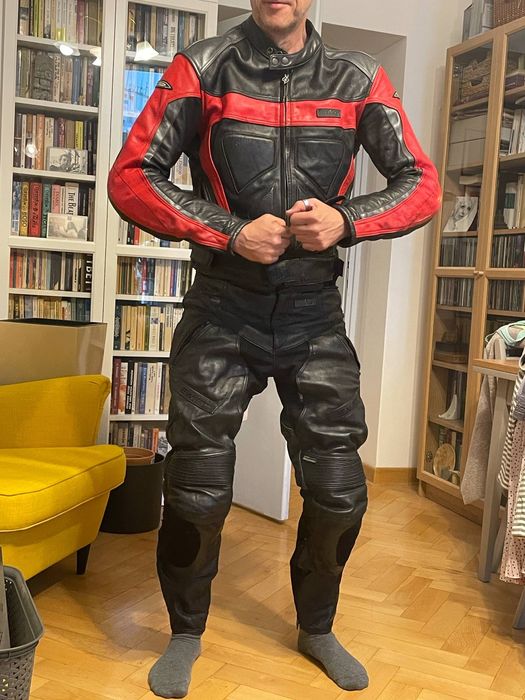 Skórzany strój motocyklowy Swift rozmiar L