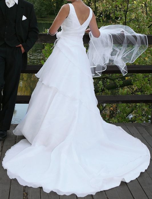 Suknia slubna Cosmobella rozm 38, wzrost 168-170