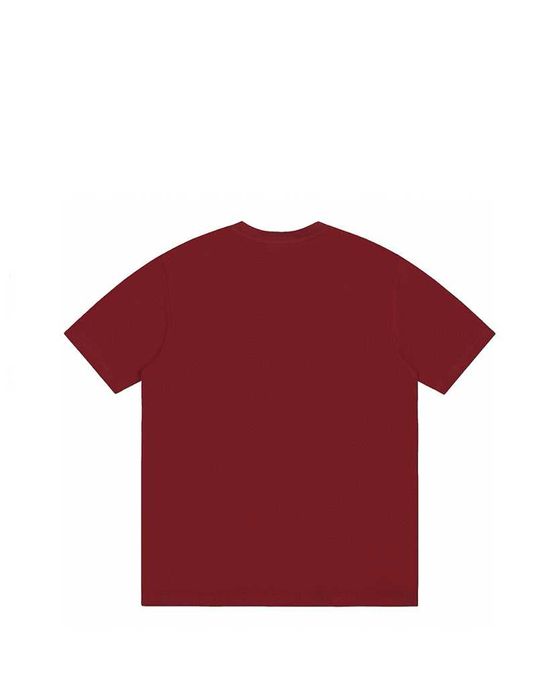 Футболка AMI Paris Ami De Coeur Tonal Small Heart T-Shirt Burgundy
