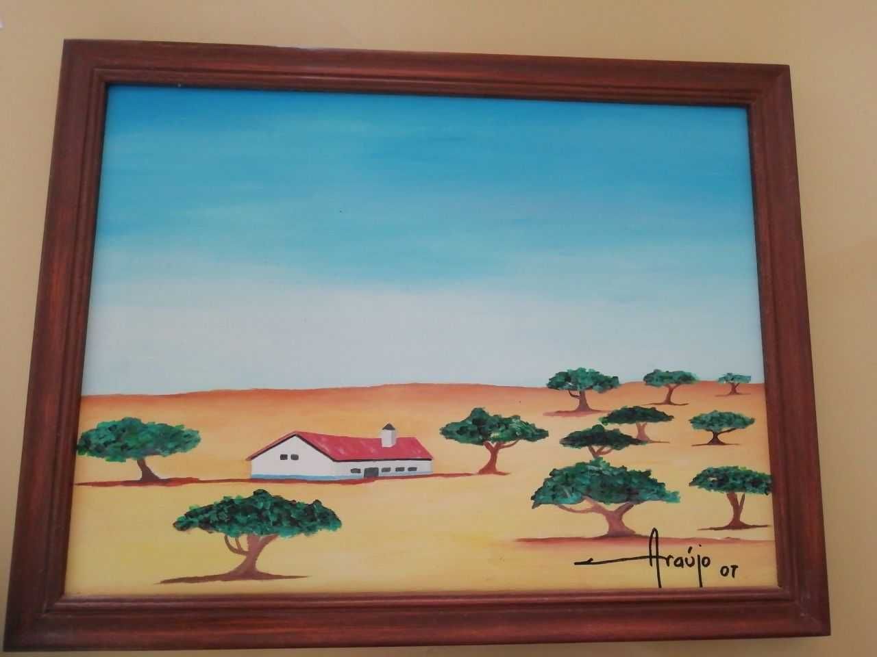 Quadro pintura alentejana