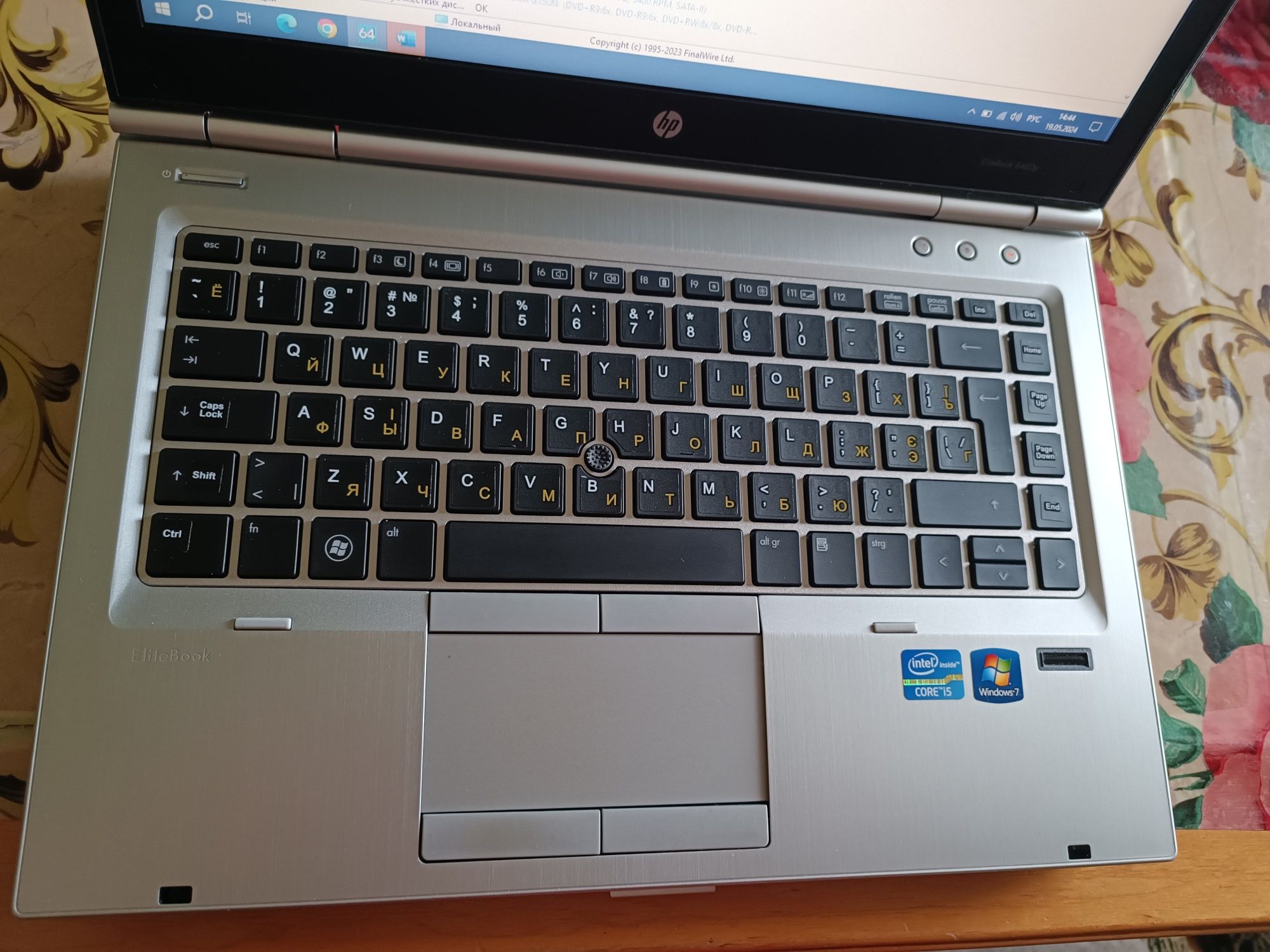 Hp elitebook 14"/i5-2520m/6Gb/HDD 250Gb/гарантія 3місяці!