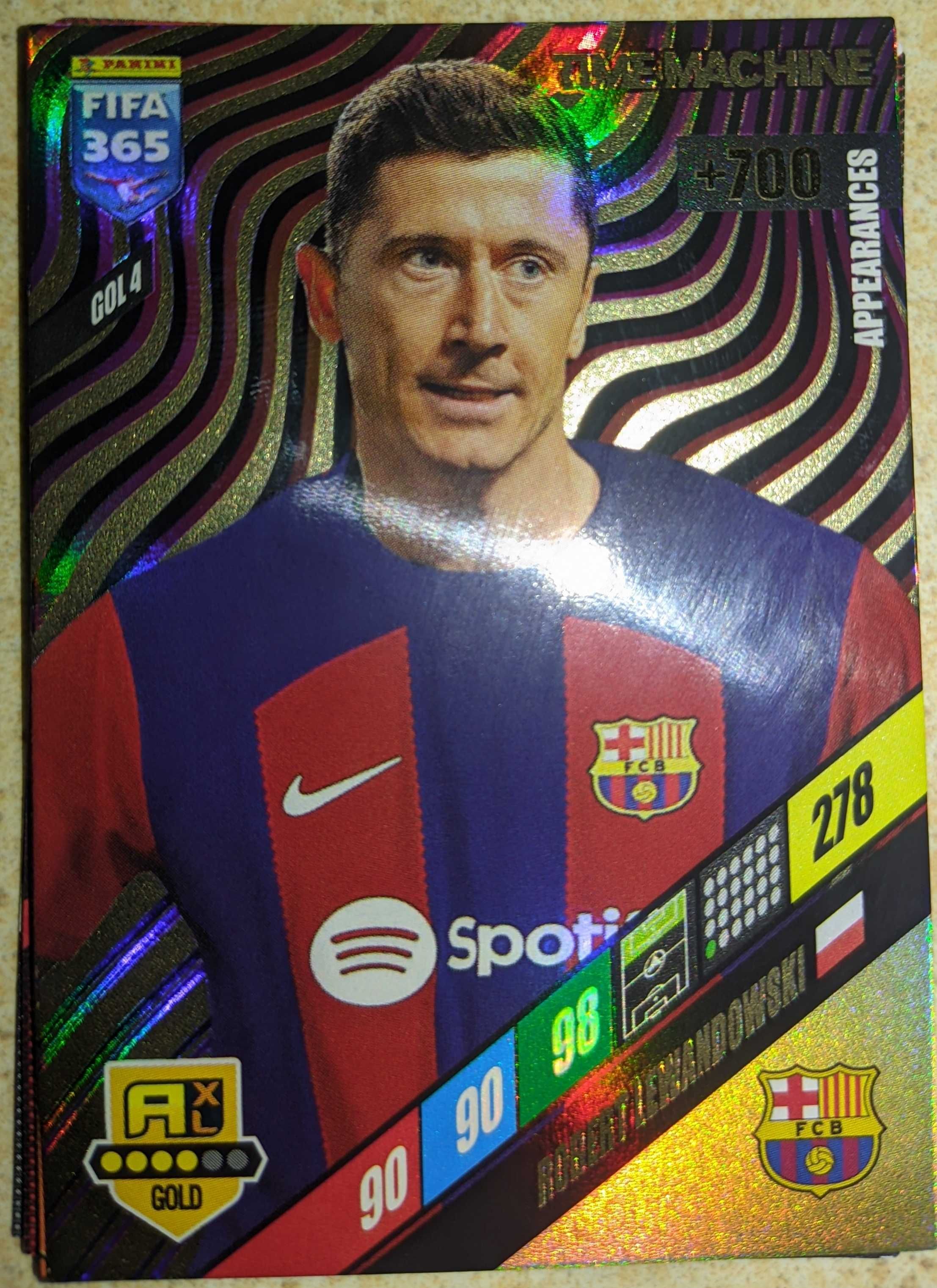 Karta 365 Panini FIFA 2024 Lewandowski Adrenalin Tomek machinę GOL4