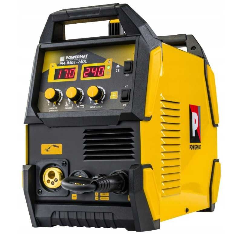 Profesjonalna SPAWARKA Inwerterowa 240A Półautomat MIG MAG MMA TIG