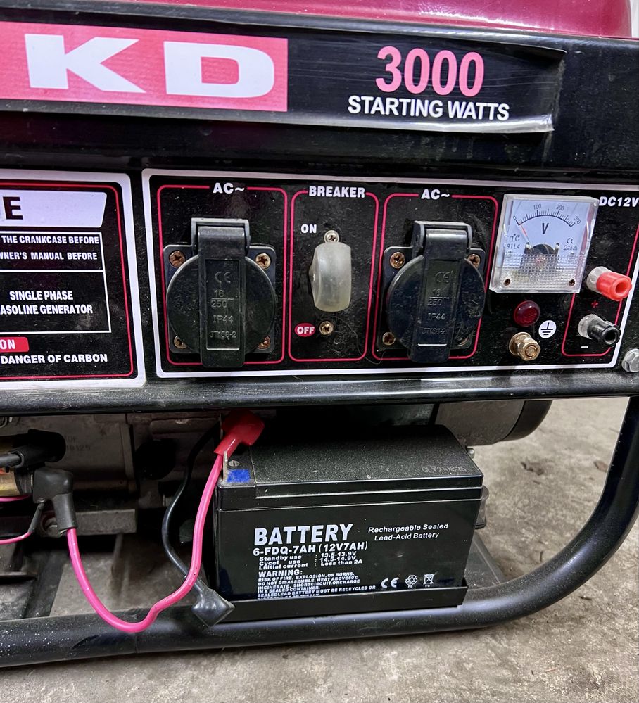 Генератор DKD 3000 бензиновий