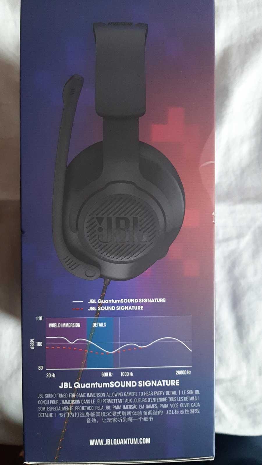 Наушники для геймеров JBL QUANTUM 200. Новые.