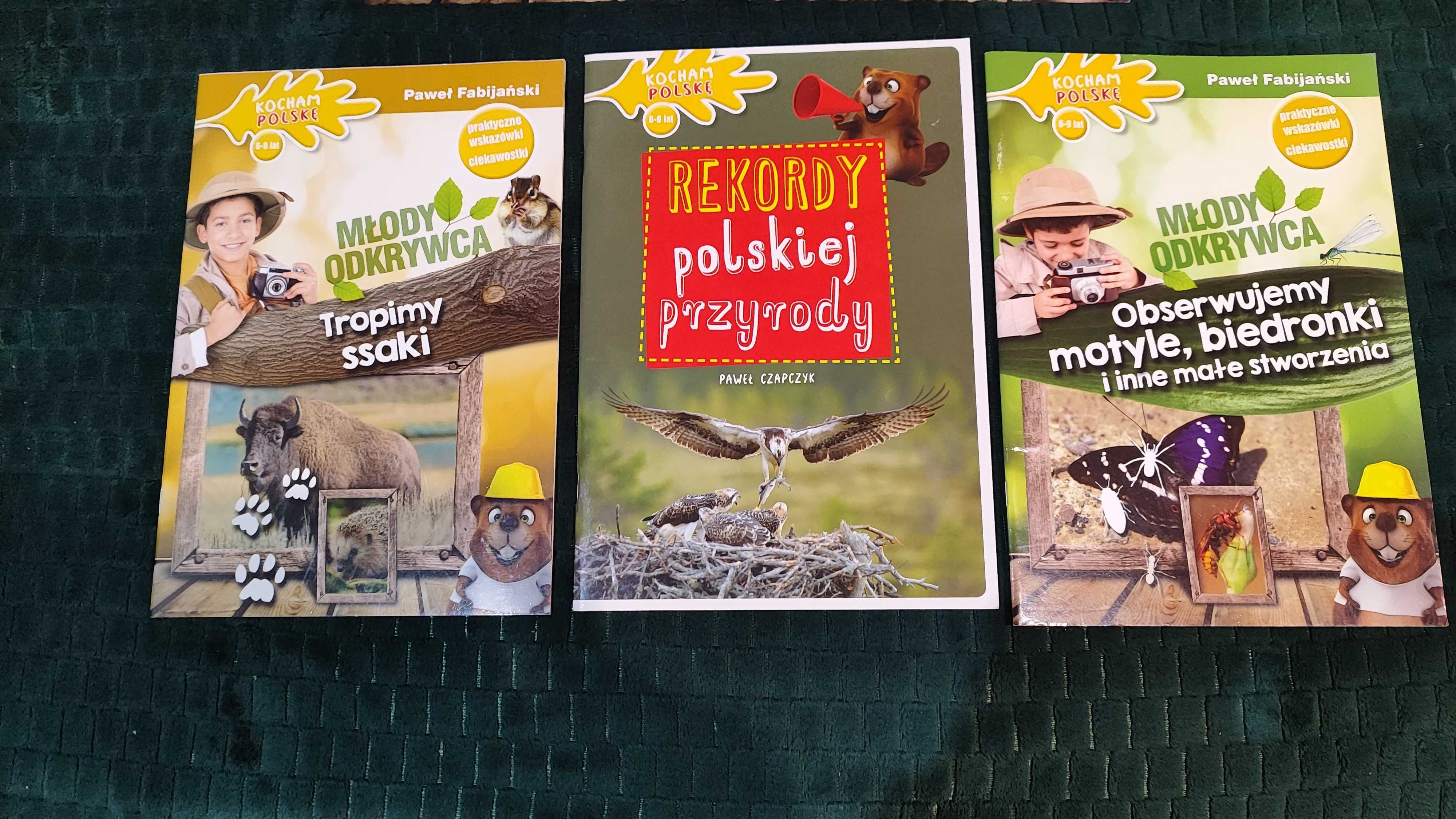 Książki z serii Młody Odkrywca - KOCHAM POLSKĘ